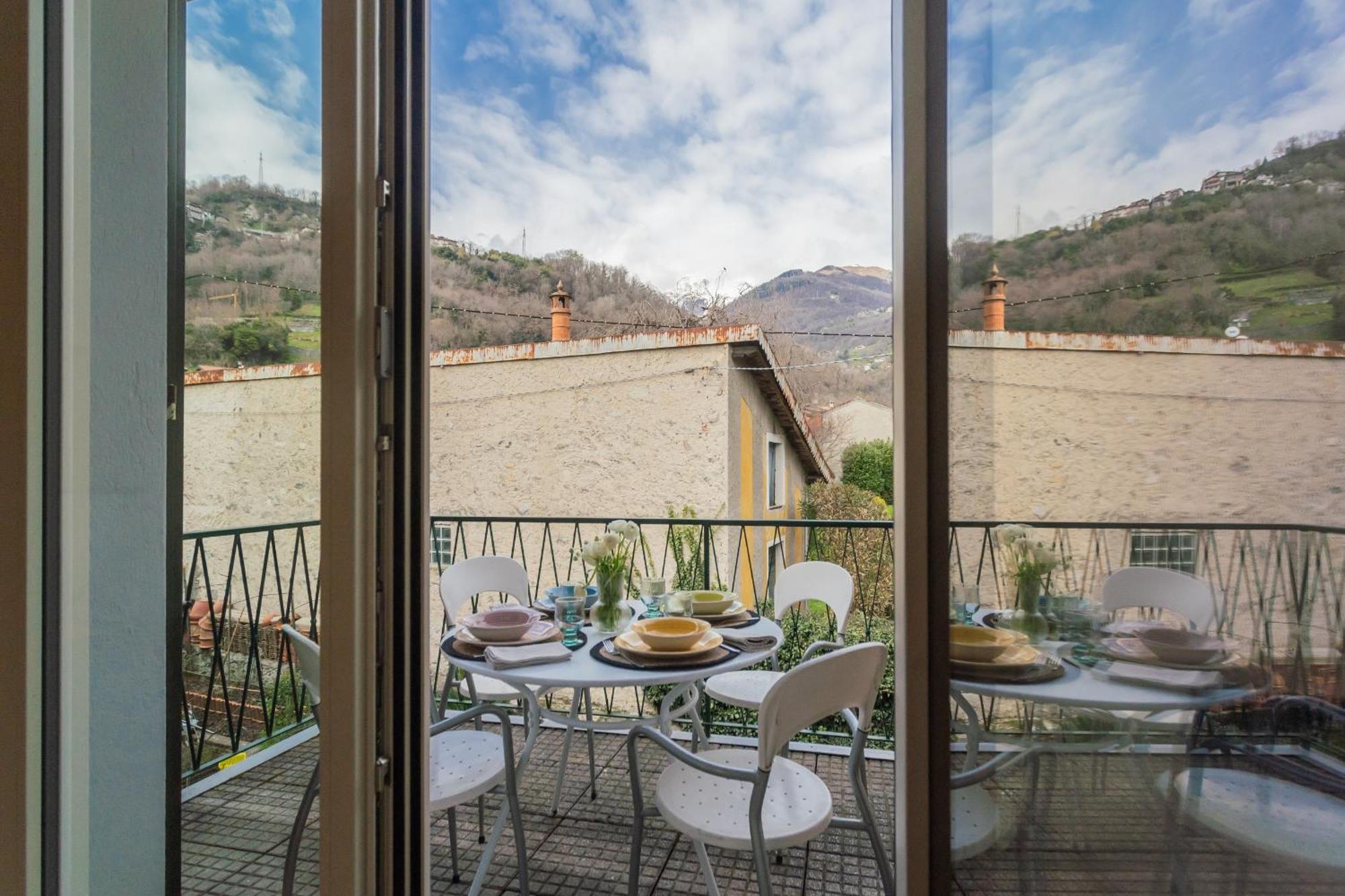 Ponente Balcony & Garden By Rent All Como กราเวโดนา ภายนอก รูปภาพ